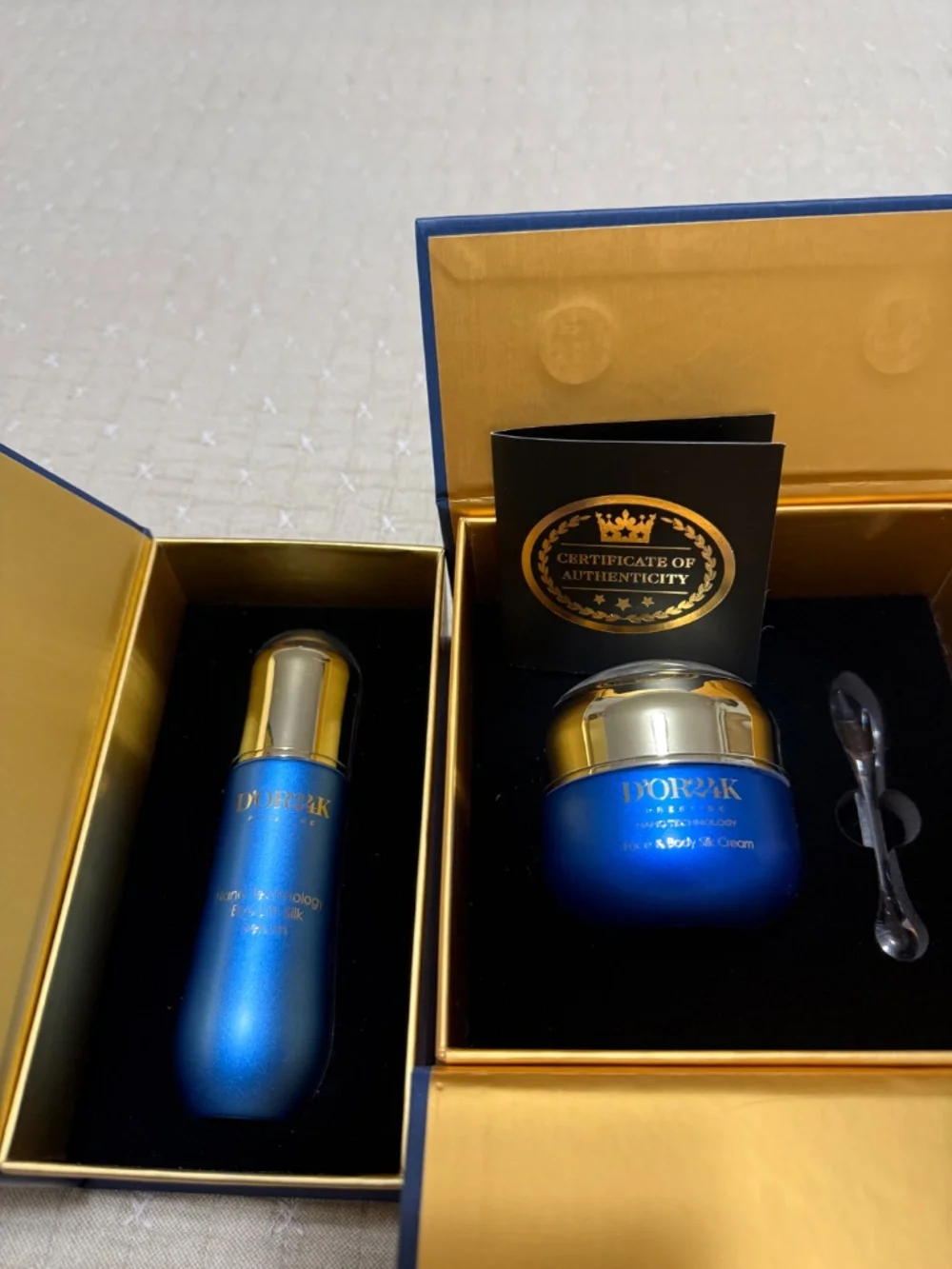 D’OR24K Nanotechnology Face and Body Set